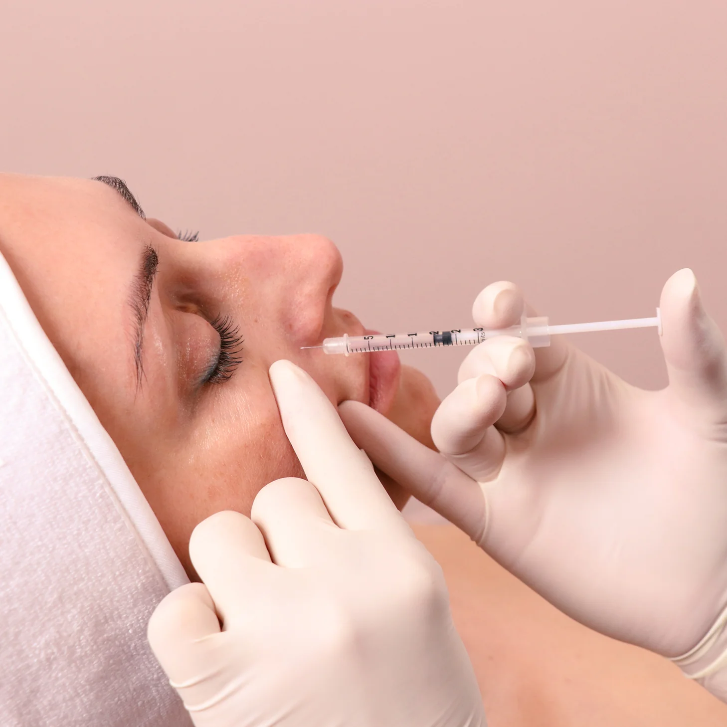Cellbooster skin treatment closeup